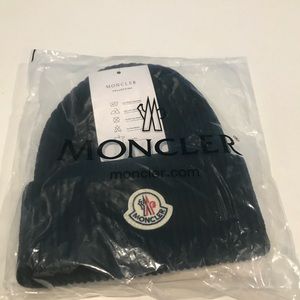Black Moncler Beanie Perfect Quality
